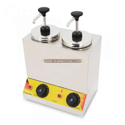 Commercial Double head electric sauce warmer commercial food warmer with CE