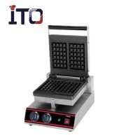 WB1S  High quality square waffle making machine/professional waffle maker/ waffle hot dog maker