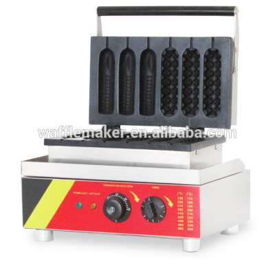 Commercial hot dog & corn waffle maker, hot dog and corn machine