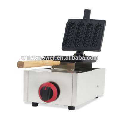 Gas waffle stick maker/hot dog machine gas